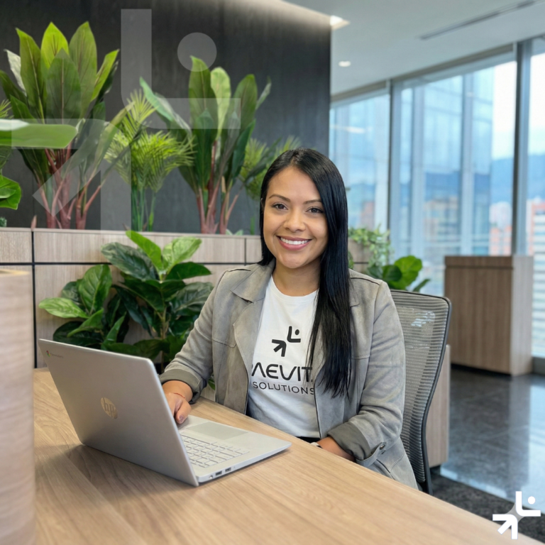Sirley - Chief of Staff with a laptop